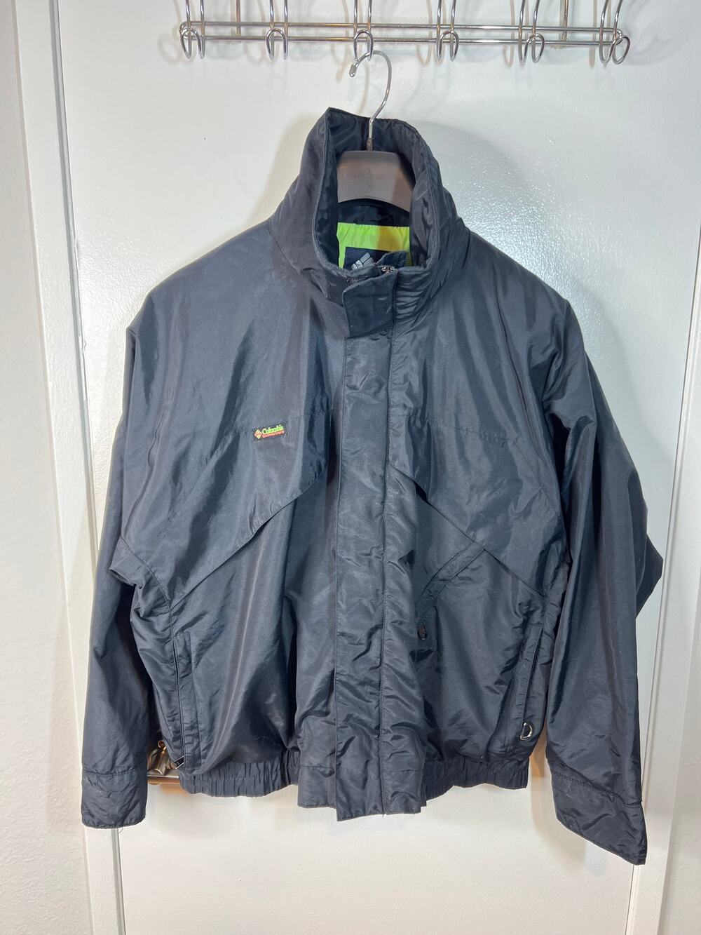 Vintage Columbia Men's WHIRLIBIRD Interchange Ski Jacket Outer Shell ~ Size L